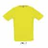 Neon Yellow SOL'S SPORTY - RAGLAN SLEEVED T-SHIRT Sport