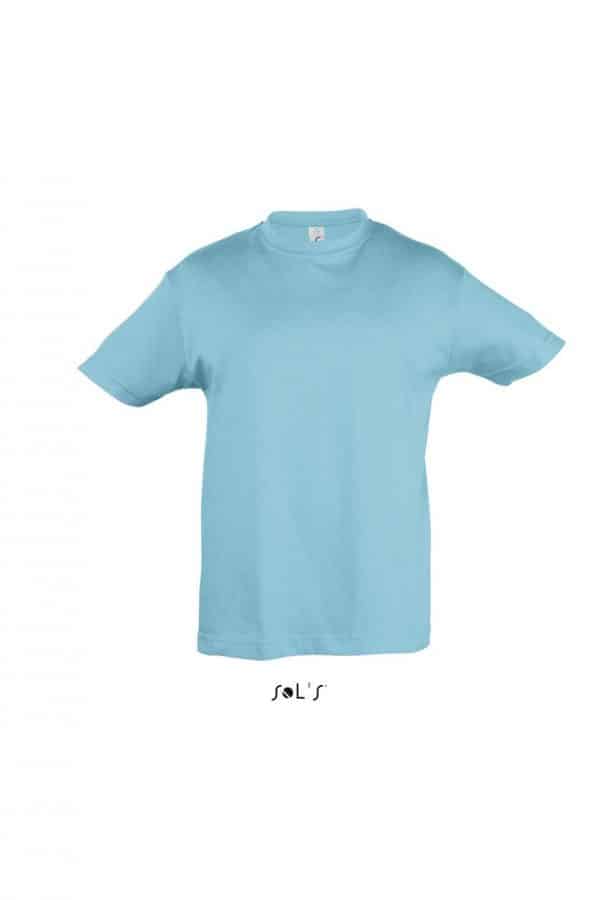Atoll Blue SOL'S REGENT KIDS - ROUND NECK T-SHIRT Gyermek ruházat