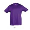 Dark Purple SOL'S REGENT KIDS - ROUND NECK T-SHIRT Gyermek ruházat
