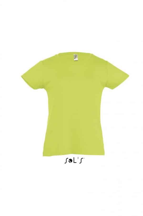 Apple Green SOL'S CHERRY - GIRLS' T-SHIRT Gyermek ruházat