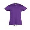 Dark Purple SOL'S CHERRY - GIRLS' T-SHIRT Gyermek ruházat