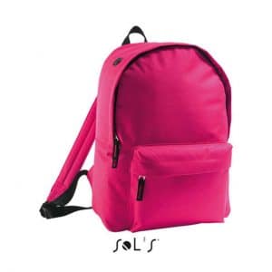 Fuchsia SOL'S RIDER KIDS' 600D POLYESTER RUCKSACK Táskák és Kiegészítők