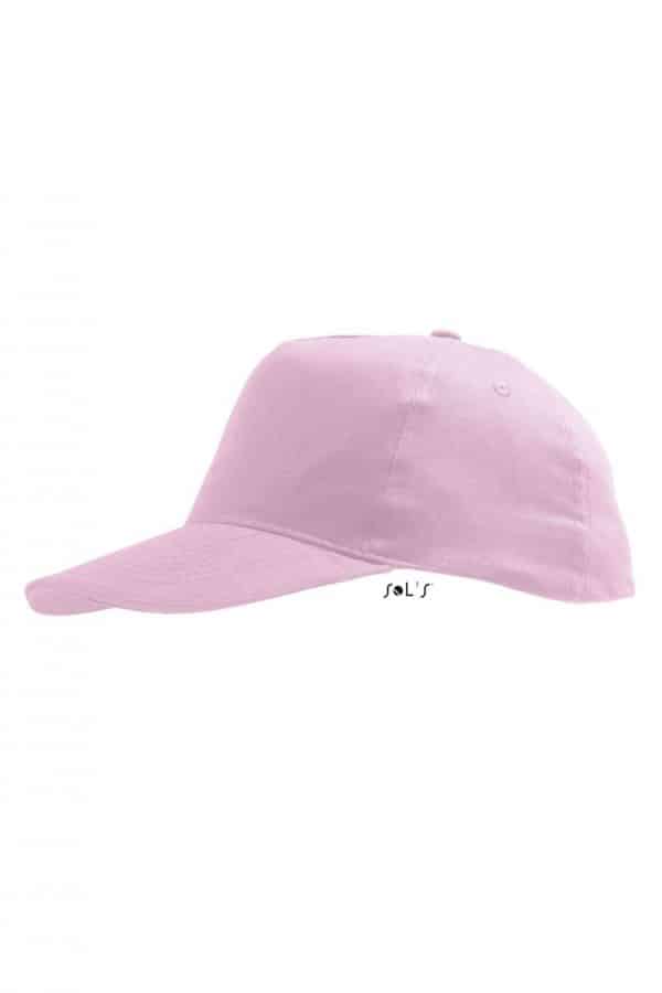 Pink SOL'S SUNNY KIDS - FIVE PANELS CAP Gyermek ruházat