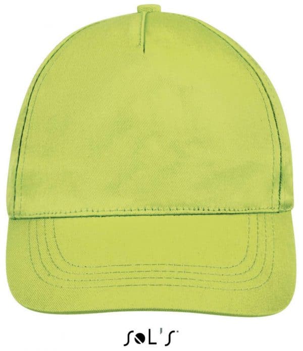 Apple Green SOL'S BUZZ - FIVE PANEL CAP Sapkák