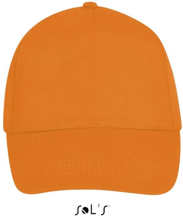 Orange SOL'S BUZZ - FIVE PANEL CAP Sapkák