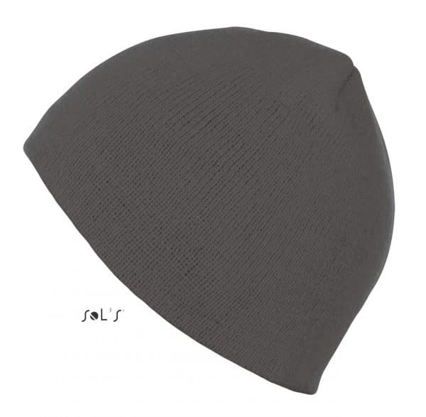 Dark Grey SOL'S BRONX - UNISEX ACRYLIC HAT Sapkák