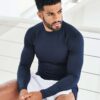 Just Cool MEN'S COOL LONG SLEEVE BASE LAYER Sport
