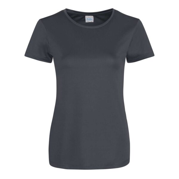 Charcoal Just Cool WOMEN'S COOL SMOOTH T Sport