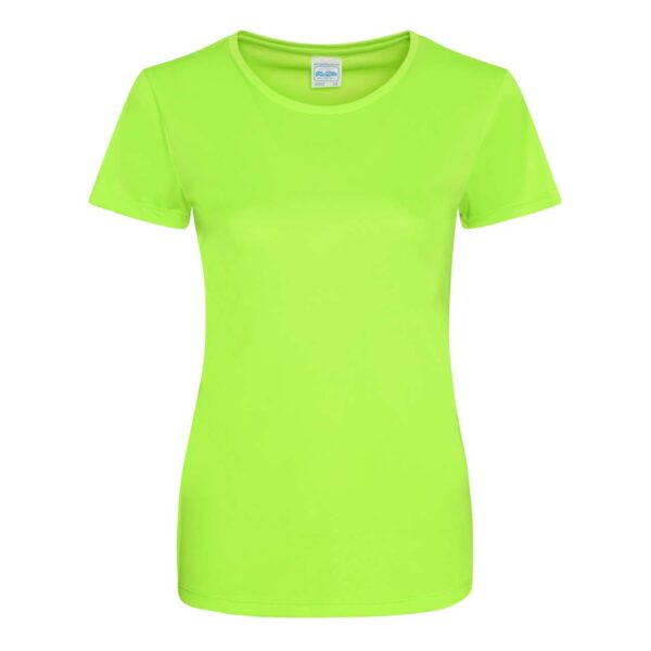 Electric Green Just Cool WOMEN'S COOL SMOOTH T Sport