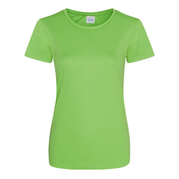 Lime Green Just Cool WOMEN'S COOL SMOOTH T Sport