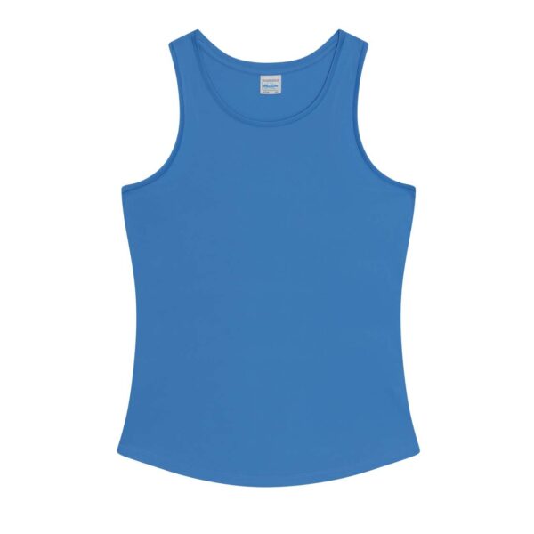 Sapphire Blue Just Cool WOMEN'S COOL SMOOTH SPORTS VEST Sport
