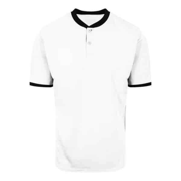 Arctic White/Jet Black Just Cool COOL STAND COLLAR SPORTS POLO Sport