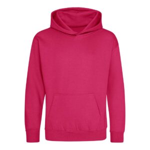 Hot Pink Just Hoods KIDS HOODIE Gyermek ruházat