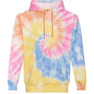 Tie-Dye Swirl Just Hoods TIE-DYE HOODIE Pulóverek