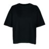 Deep Black SOL'S SOL'S BOXY WOMEN'S OVERSIZED T-SHIRT Pólók/T-Shirt