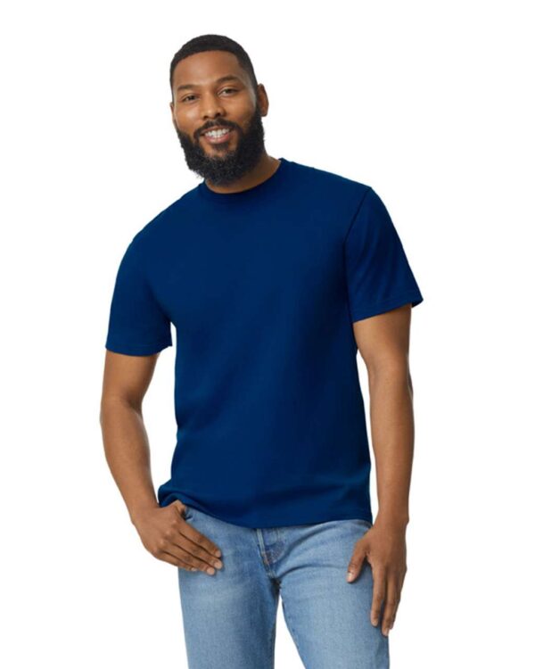 Navy Gildan SOFTSTYLE® MIDWEIGHT ADULT T-SHIRT Pólók/T-Shirt