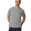 RS Sport Grey Gildan SOFTSTYLE® MIDWEIGHT ADULT T-SHIRT Pólók/T-Shirt