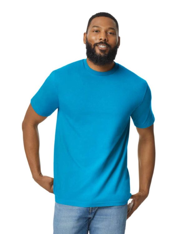 Sapphire Gildan SOFTSTYLE® MIDWEIGHT ADULT T-SHIRT Pólók/T-Shirt