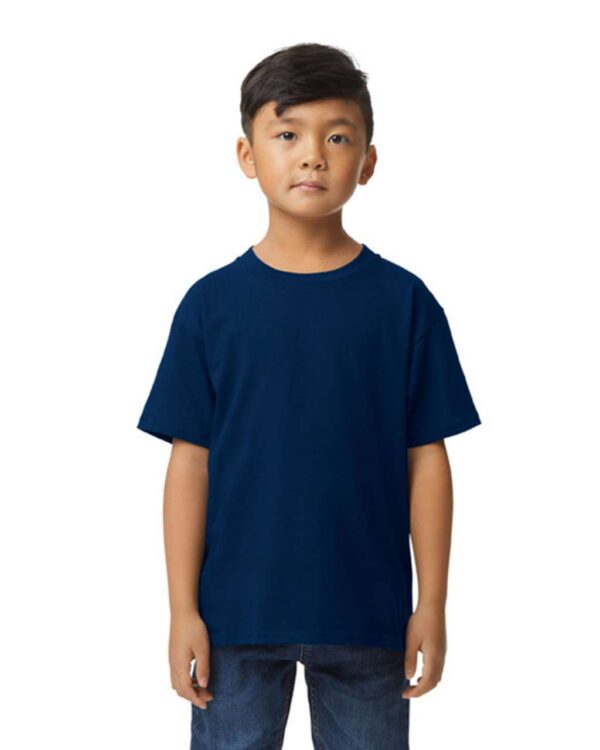 Navy Gildan SOFTSTYLE® MIDWEIGHT YOUTH T-SHIRT Gyermek ruházat