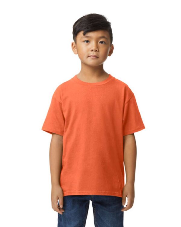 Orange Gildan SOFTSTYLE® MIDWEIGHT YOUTH T-SHIRT Gyermek ruházat
