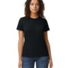 Pitch Black Gildan SOFTSTYLE® MIDWEIGHT WOMEN'S T-SHIRT Pólók/T-Shirt