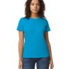Sapphire Gildan SOFTSTYLE® MIDWEIGHT WOMEN'S T-SHIRT Pólók/T-Shirt