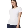 White Gildan SOFTSTYLE® MIDWEIGHT WOMEN'S T-SHIRT Pólók/T-Shirt