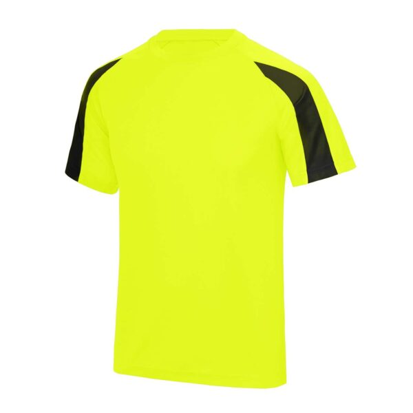 Electric Yellow/Jet Black Just Cool CONTRAST COOL T Sport