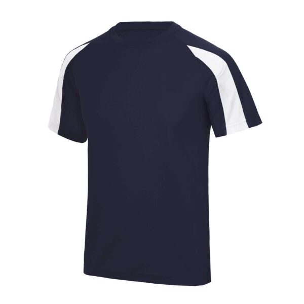 Oxford Navy/Sky Blue Just Cool CONTRAST COOL T Sport