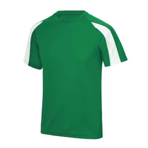 Kelly Green/Arctic White Just Cool CONTRAST COOL T Sport