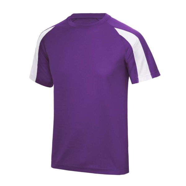 Purple/Arctic White Just Cool CONTRAST COOL T Sport