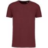 Wine Heather Kariban BIO150IC MEN'S ROUND NECK T-SHIRT Pólók/T-Shirt