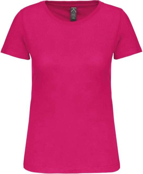 Fuchsia Kariban LADIES' BIO150IC CREW NECK T-SHIRT Pólók/T-Shirt