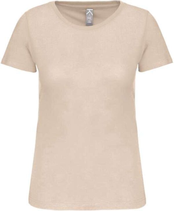 Light Sand Kariban LADIES' BIO150IC CREW NECK T-SHIRT Pólók/T-Shirt