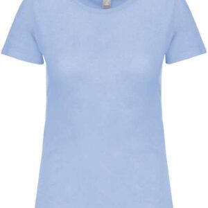 Sky Blue Kariban LADIES' BIO150IC CREW NECK T-SHIRT Pólók/T-Shirt