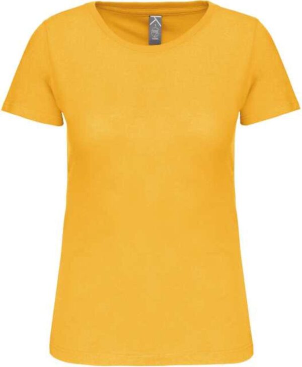 Yellow Kariban LADIES' BIO150IC CREW NECK T-SHIRT Pólók/T-Shirt