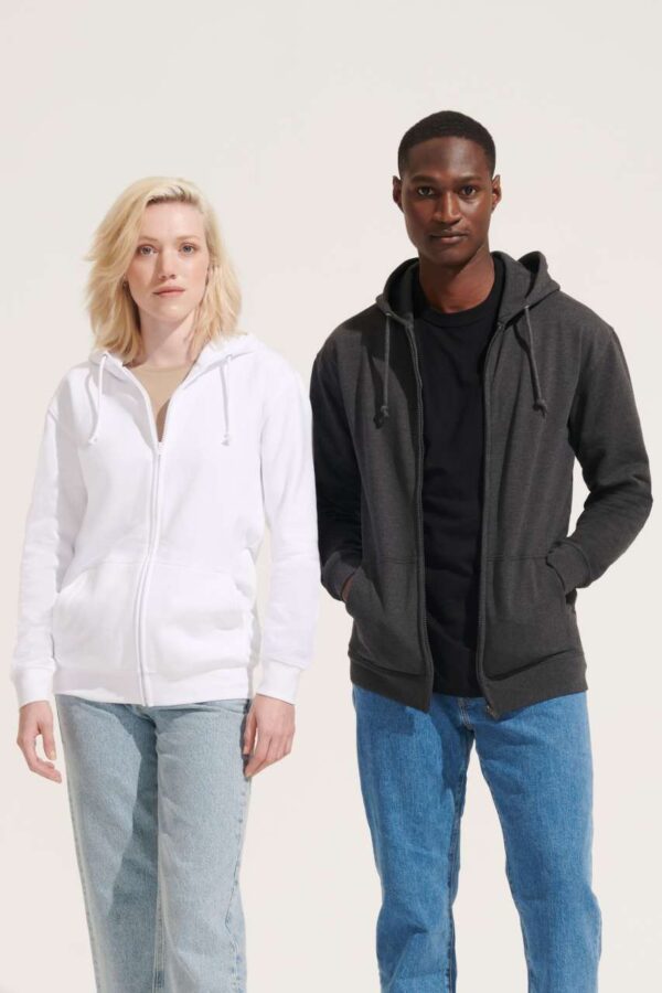 SOL'S SOL'S CARTER - UNISEX FULL-ZIP HOODIE Pulóverek