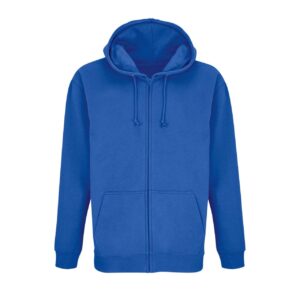 Royal Blue SOL'S SOL'S CARTER - UNISEX FULL-ZIP HOODIE Pulóverek