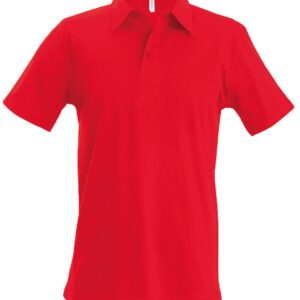 Red Kariban MEN'S SHORT-SLEEVED POLO SHIRT Galléros pólók