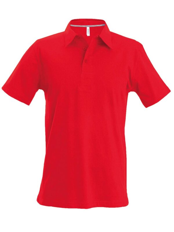 Red Kariban MEN'S SHORT-SLEEVED POLO SHIRT Galléros pólók