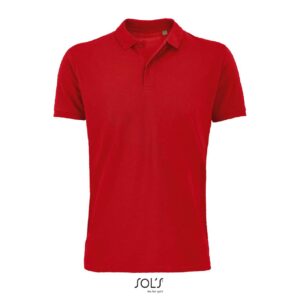 Red SOL'S SOL'S PLANET MEN - POLO SHIRT Galléros pólók