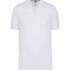 White Designed To Work MEN'S SHORT-SLEEVED POLO SHIRT Galléros pólók