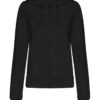 Deep Black Just Hoods WOMEN'S COLLEGE ZOODIE Pulóverek