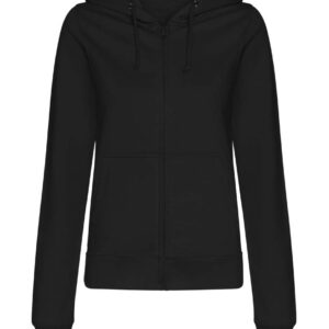 Deep Black Just Hoods WOMEN'S COLLEGE ZOODIE Pulóverek