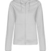 Heather Grey Just Hoods WOMEN'S COLLEGE ZOODIE Pulóverek