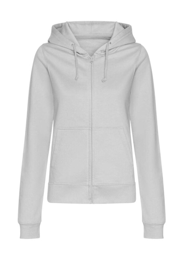 Heather Grey Just Hoods WOMEN'S COLLEGE ZOODIE Pulóverek