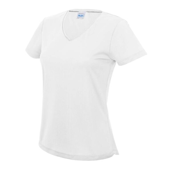 Arctic White Just Cool V NECK WOMEN'S COOL T Sport