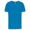 Aqua Blue Proact MEN'S RECYCLED ROUND NECK SPORTS T-SHIRT Sport