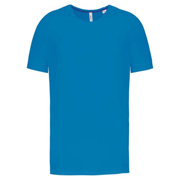 Aqua Blue Proact MEN'S RECYCLED ROUND NECK SPORTS T-SHIRT Sport