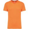 Fluorescent Orange Proact MEN'S RECYCLED ROUND NECK SPORTS T-SHIRT Sport